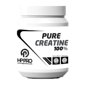 HPPro Pure Creatine 100% desenvolve músculos e resistência.